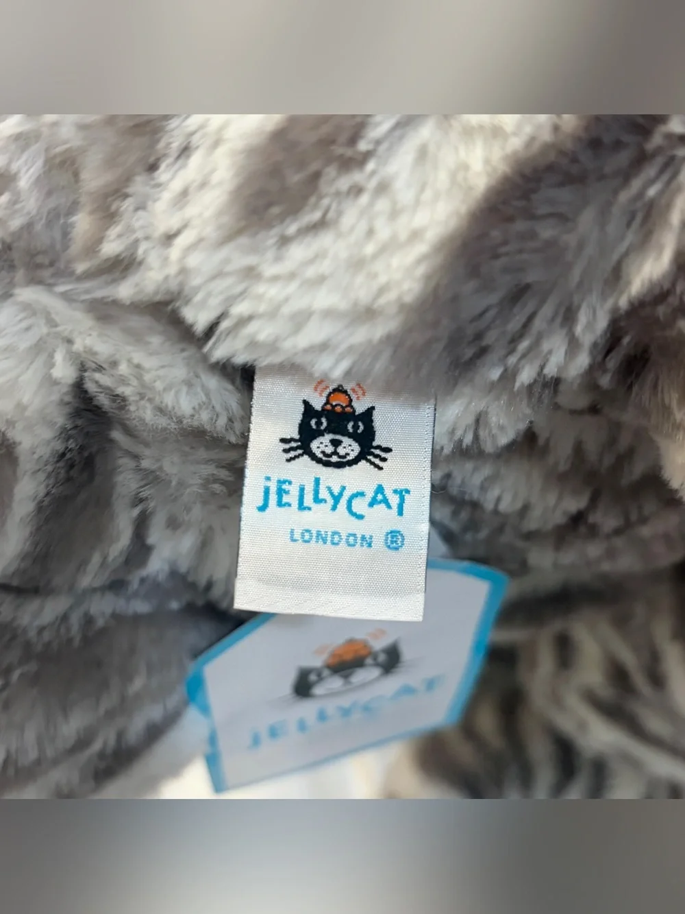 Jellycat Sacha Really Big Snow Tiger Retired - BNWT